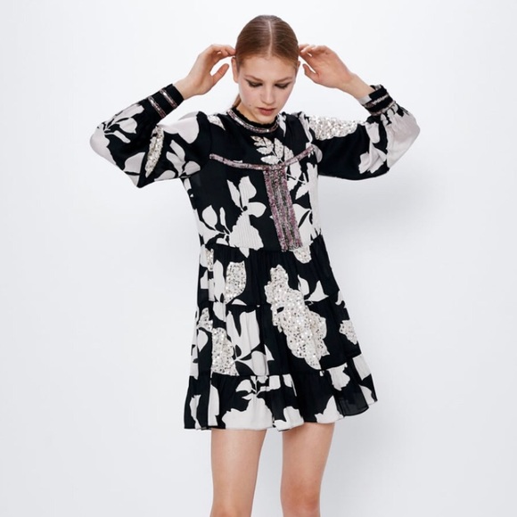 Zara Dresses Zara Limited Edition Print Dress Poshmark